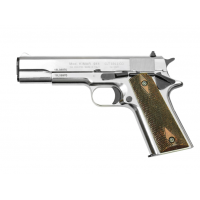 Охолощенный пистолет Курс-С Colt 1911 СО (Кольт, хром) Охолощенный пистолет Курс-С Colt 1911 СО (Кольт, хром)